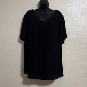 Elegant Black Women's Top